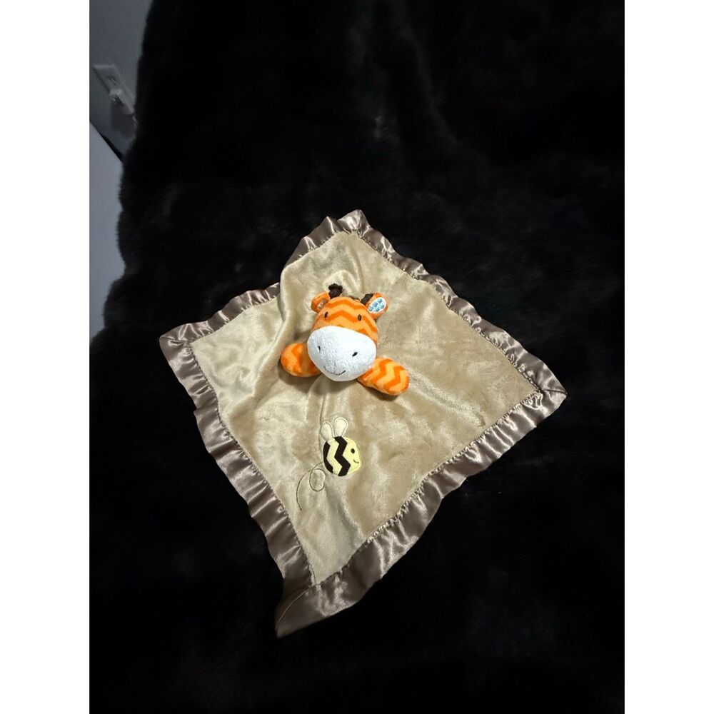 Circo Orange Giraffe Plush Lovey Security Blanket Yellow Bee Target